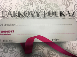 Dárkový poukaz 500