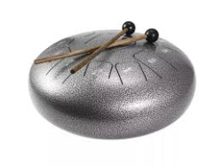 LHG stell tongue drum 12" Silver