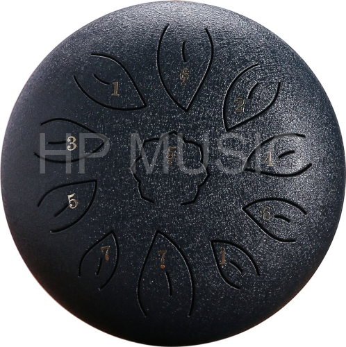 FZone tongue drum 14" black